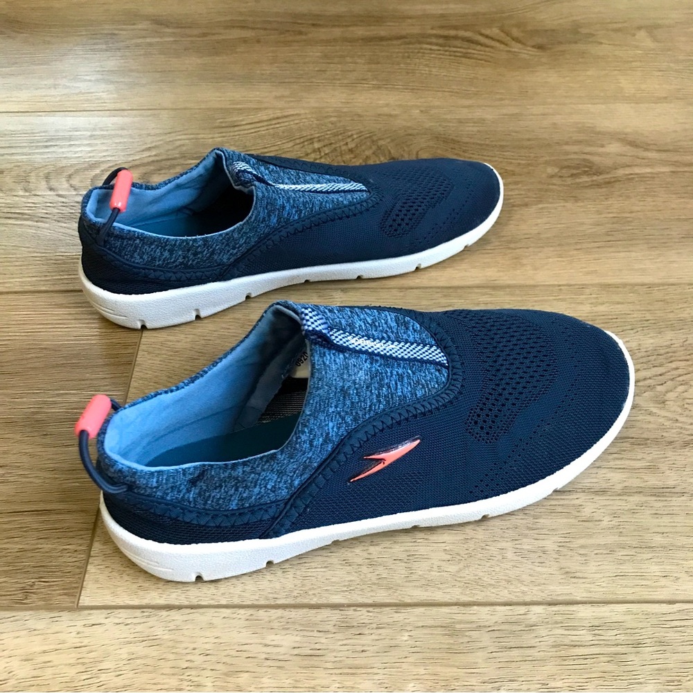 💦 Speedo Womens Surfwalker Aqua Skimmer Water Shoes sz SM (5/6) in Navy